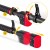Турнік розсувний 4FIZJO PRO 72-110 см Black/Red (P-5907739313263)