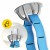 Крепление для петель и канатов 4FIZJO X-Mount Grey (P-5907739311009)