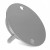 Крепление для петель и канатов 4FIZJO X-Mount Grey (P-5907739311009)
