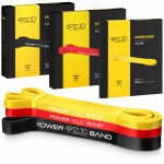 Еспандер-петля 4FIZJO Power Band 2-17 кг резина для фітнесу і спорту, набір 3 шт Mix (P-5907222931837)