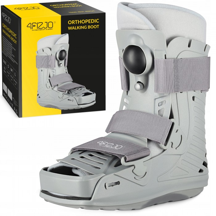 Сапог ортопедический, пневматический 4FIZJO MED с регулировкой давления Size S Grey (P-5905973407304)
