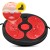 Диск здоров'я для талії 4FIZJO Mini Twister з еспандерами Black/Red (P-5905973402132)