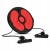 Диск здоров'я для талії 4FIZJO Mini Twister з еспандерами Black/Red (P-5905973402132)