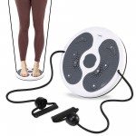 Диск здоровья для талии Cornix Twisting Waist Disc с эспандерами XR-0450 White/Grey Диск здоровья для талии Cornix Twisting Waist Disc с эспандерами XR-0450 White/Grey