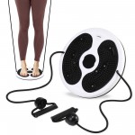 Диск здоровья для талии Cornix Twisting Waist Disc с эспандерами XR-0451 White/Black Диск здоровья для талии Cornix Twisting Waist Disc с эспандерами XR-0451 White/Black