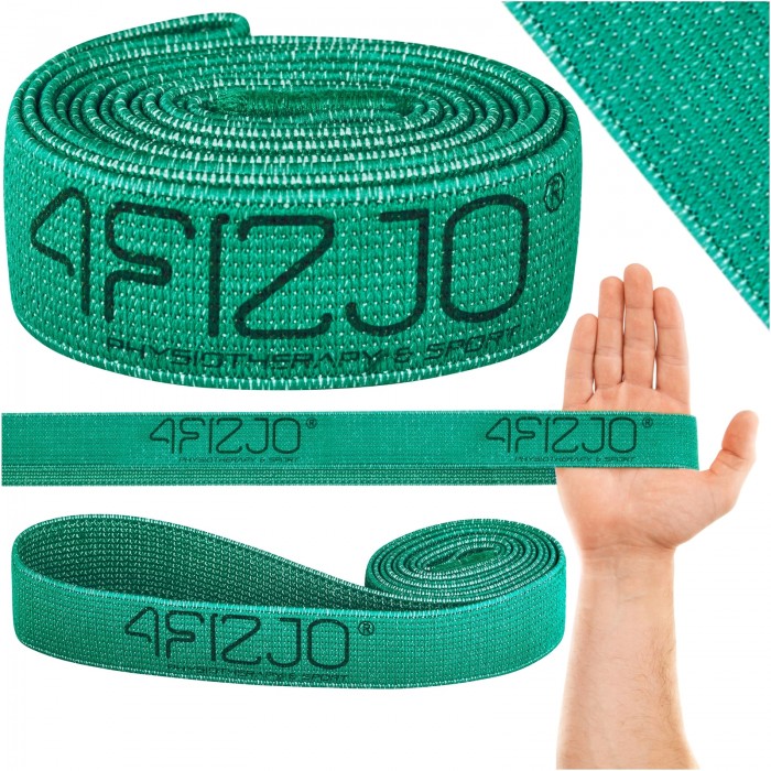 Еспандер-петля 4FIZJO Flex Power Band із тканини 7-13 кг Green (P-5907739313096)