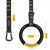 Гімнастичні кільця 4FIZJO з ABS пластику, регульовані Black/Yellow (P-5905973406109)