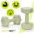 Гантели Actiget Hex 2 x 1.5 кг ACT0157 Green