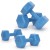 Гантели Actiget Hex 2 x 2.5 кг ACT0160 Blue