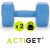 Гантели Actiget Hex 2 x 2.5 кг ACT0160 Blue