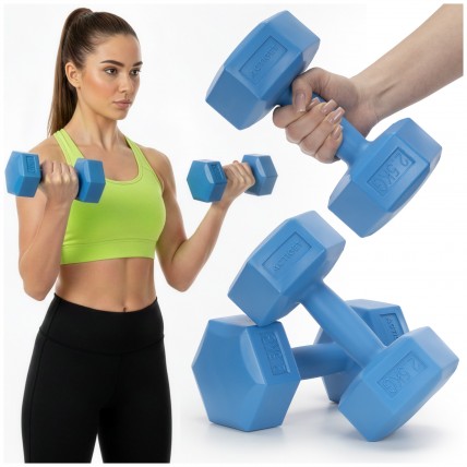 Гантели Actiget Hex 2 x 2.5 кг ACT0160 Blue
