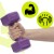Гантели Actiget Hex 2 x 2 кг ACT0158 Purple