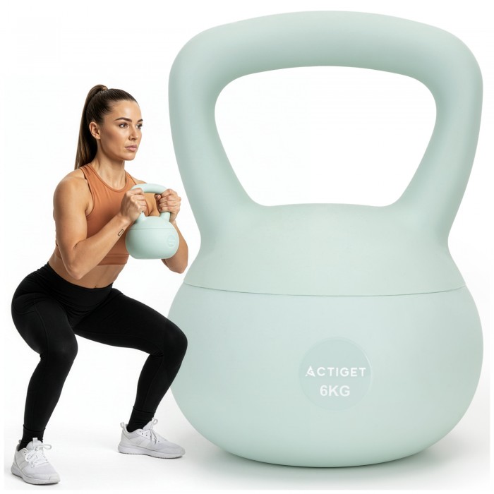Гиря мягкая Actiget 2 кг для фитнеса ACT0062 Pink