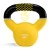 Гиря металлическая Cornix 4 кг с виниловым покрытием XR-0435 Yellow/Black