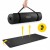 Коврик (мат) спортивный 4FIZJO NBR 180 x 60 x 1.5 см для йоги и фитнеса Black (P-5907222931592)