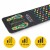 Килимок ортопедичний 4FIZJO 170 x 35 см з каменями для масажу ніг Black (P-5905973403184)
