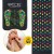 Килимок ортопедичний 4FIZJO 170 x 35 см з каменями для масажу ніг Black (P-5905973403184)