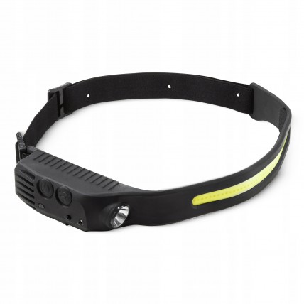 Фонарь налобный Mountain Goat LED 350 lm аккумуляторный, с боковым светом Black (P-5907739318305)