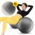 Мяч для фитнеса (арахис) 4FIZJO Air Ball Peanut 45 x 90 см Anti-Burst Pink (P-5907739318565)