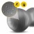 Мяч для фитнеса (арахис) 4FIZJO Air Ball Peanut 45 x 90 см Anti-Burst Pink (P-5907739318565)