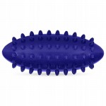 М'яч масажний огірок 4FIZJO Spike Bean 11.5 x 5 см Blue (P-5905973403306)