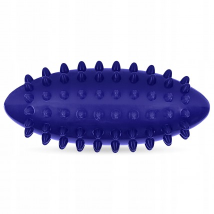 М'яч масажний огірок 4FIZJO Spike Bean 11.5 x 5 см Blue (P-5905973403306)