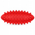 М'яч масажний огірок 4FIZJO Spike Bean 11.5 x 5 см Red (P-5905973403313)