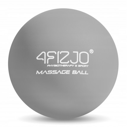 Масажний м'яч 4FIZJO Lacrosse Ball 6.25 см Grey (P-5907739314314)