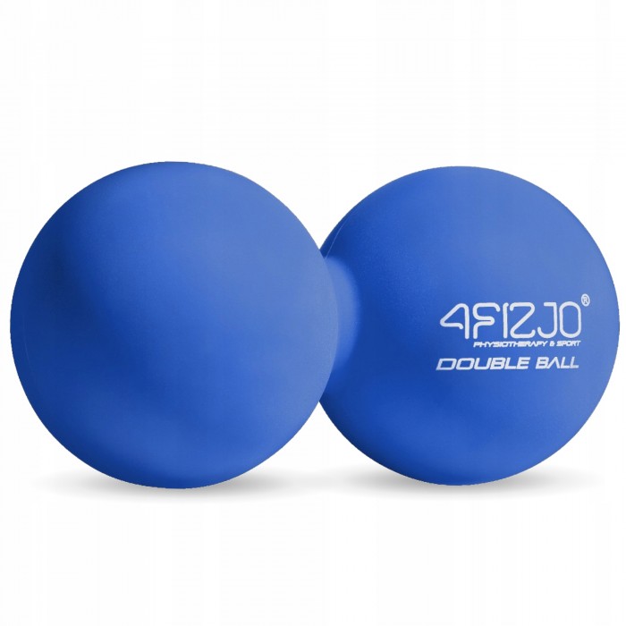 Масажний м'яч подвійний 4FIZJO Lacrosse Double Ball 6.5 x 13.5 см Blue (P-5907739314321)