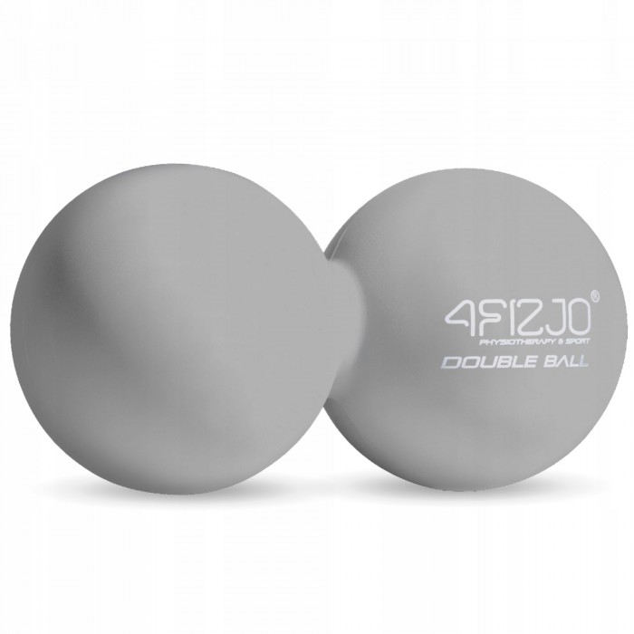 Масажний м'яч подвійний 4FIZJO Lacrosse Double Ball 6.5 x 13.5 см Grey (P-5907739314345)