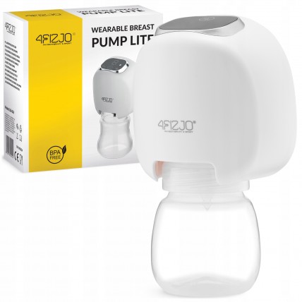 Молокоотсос электрический 4FIZJO Lite 180 мл White (P-5905973402422)