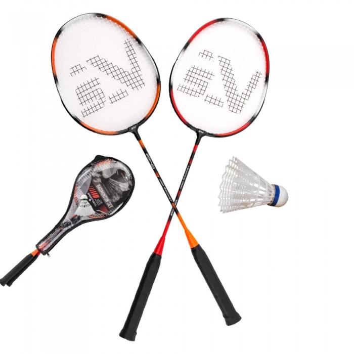 Набор для бадминтона SportVida Pro 2 шт ракетки + волан SV-SE0002