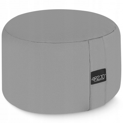 Подушка для йоги и медитации 4FIZJO Zafu круглая 32 x 20 см Grey (P-5907739315533)