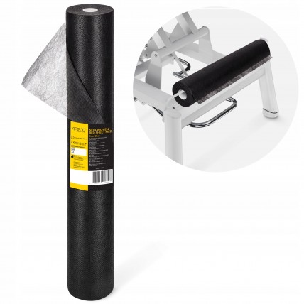 Простынь одноразовая 4FIZJO 50 м x 70 см в рулоне 18 г/м² Black (P-5905973406833)
