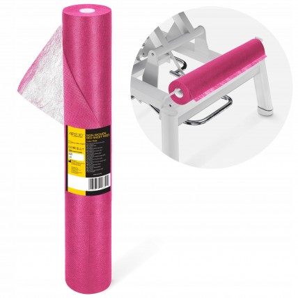 Простынь одноразовая 4FIZJO 50 м x 60 см в рулоне 18 г/м² Pink (P-5905973406802)