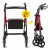 Роллер для ходьби 4FIZJO складний, зі сумкою Black/Red (P-5905973406901)