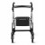 Костыли ортопедические 4FIZJO MED 2 шт с опорой для локтя, регулируемые Black (P-5905973403375)
