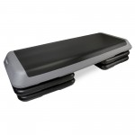 Степ-платформа 3-ступінчаста Cornix Pro 109 х 41 х 10-20 см XR-0403 Black/Grey Степ-платформа 3-ступінчаста Cornix Pro 109 х 41 х 10-20 см XR-0403 Black/Grey