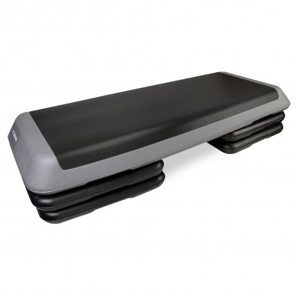 Степ-платформа 3-ступінчаста Cornix Pro 109 х 41 х 10-20 см XR-0403 Black/Grey