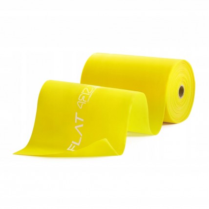 Лента-эспандер для спорта и реабилитации 4FIZJO Flat Band 30 м 1-2 кг Yellow (P-5907739311160)