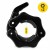 Замки для олимпийского грифа 4FIZJO Quick Release 50 мм 2 шт (P-5907739317391)