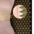 Килимок акупунктурний з валиком 4FIZJO Classic Mat Аплікатор Кузнєцова Black/Gold (P-5907739314987)