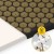 Килимок акупунктурний з валиком 4FIZJO Classic Mat Аплікатор Кузнєцова Black/Gold (P-5907739314987)