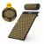 Килимок акупунктурний з валиком 4FIZJO Classic Mat Аплікатор Кузнєцова Black/Gold (P-5907739314987)