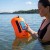 Буй для плавання Aquaget 2 в 1 20 л надувний AQ0038 Orange