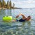 Буй для плавання Aquaget 2 в 1 15 л надувний AQ0039 Lime Green
