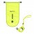 Буй для плавання Aquaget 2 в 1 15 л надувний AQ0039 Lime Green