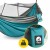 Туристический гамак Mountain Goat 270 x 140 см с москитной сеткой, одноместный, подвесной Grey/Turquoise (P-5905973408011) Туристический гамак Mountain Goat 270 x 140 см с москитной сеткой, одноместный, подвесной Grey/Turquoise (P-5905973408011)