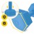 Битумные гантели 4FIZJO 2 x 2 кг Blue (P-5907739315601) Битумные гантели 4FIZJO 2 x 2 кг Blue (P-5907739315601)