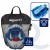 Маска для снорклінгу Aquaget Shark повнолицьова, дитяча AQ0009 Sky Blue